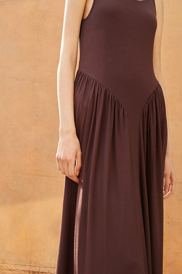 Vera Open Back Dress  <br> -D.BRW-