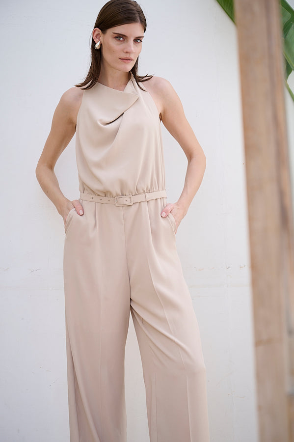 Helena Belted Jumpsuit <br>-IVO-