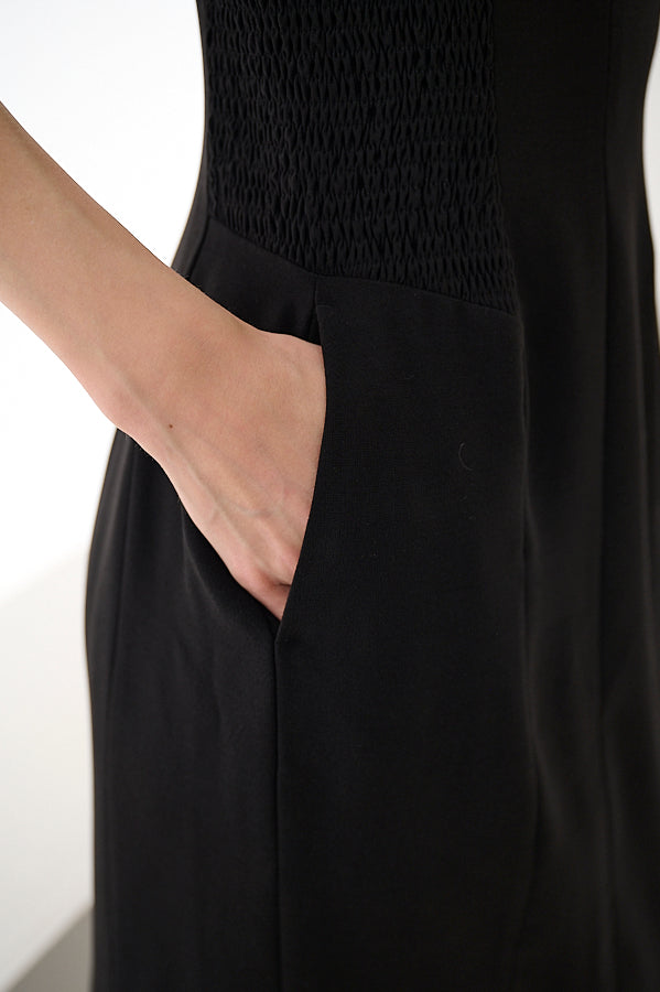 Margo Bloom Dress <br>-BLK-