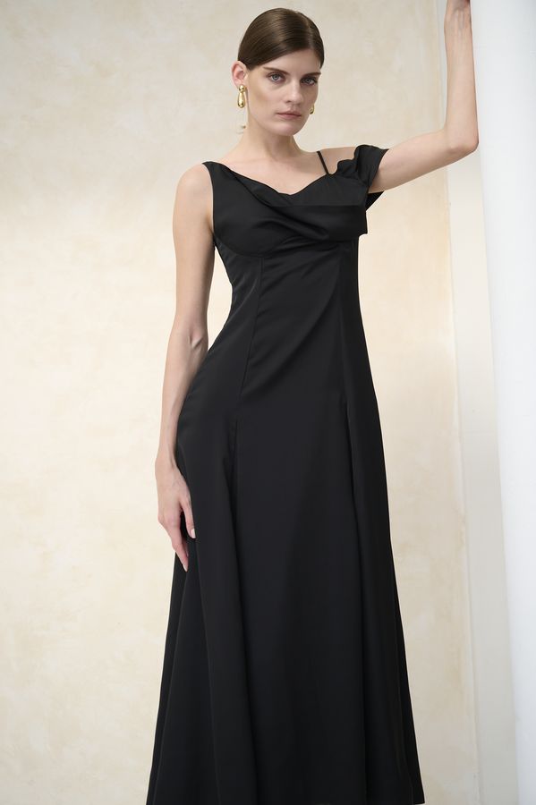 Gloria Dress <br> -Black-