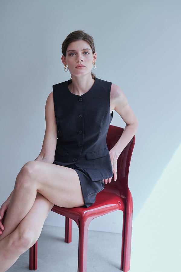 Miranda Vest <br>-Black-