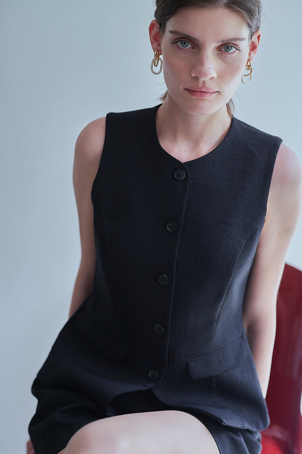 Miranda Vest <br>-Black-