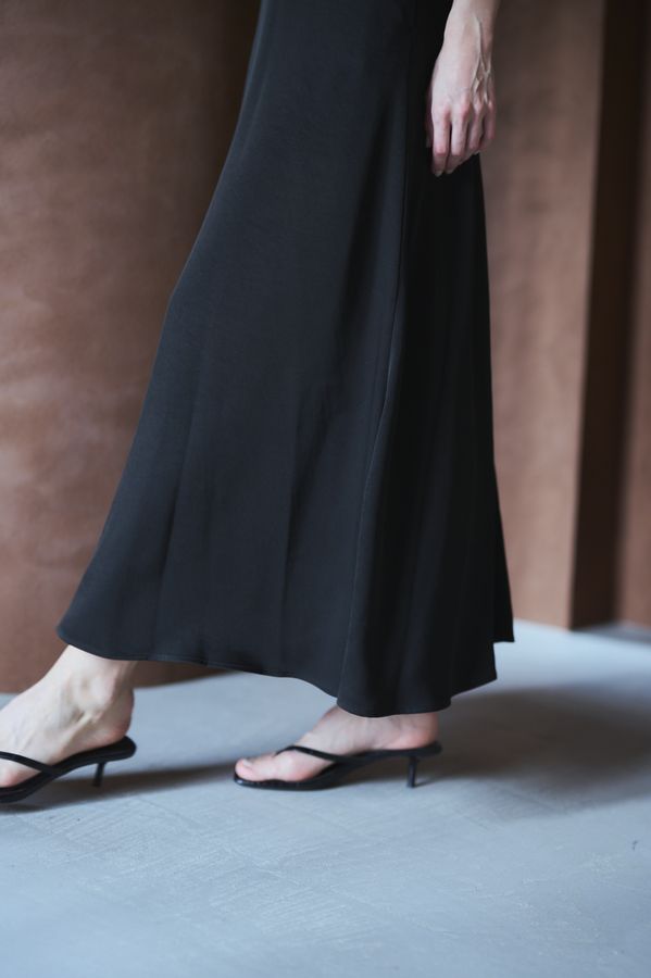 Clara Two-Tone Dress <br>-Black-