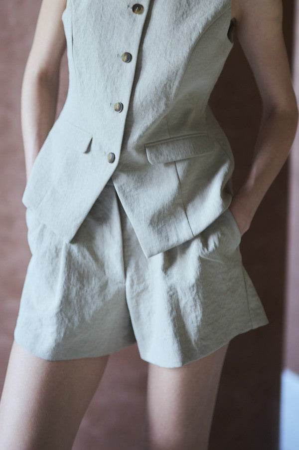 Miranda Shorts <br>-Beige- S/M 2size