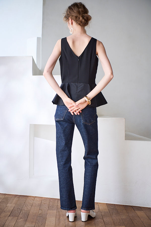 Bianca Lace Top <br> -Black-