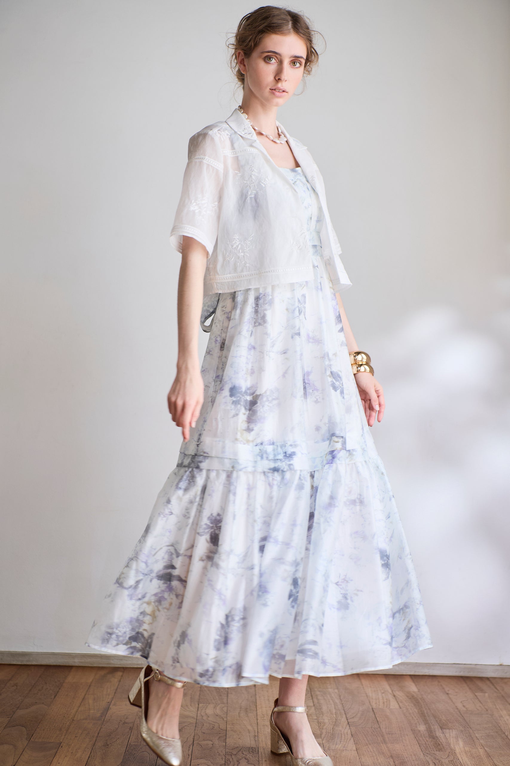 Dolce Vita Lace Shirt<br> -White-