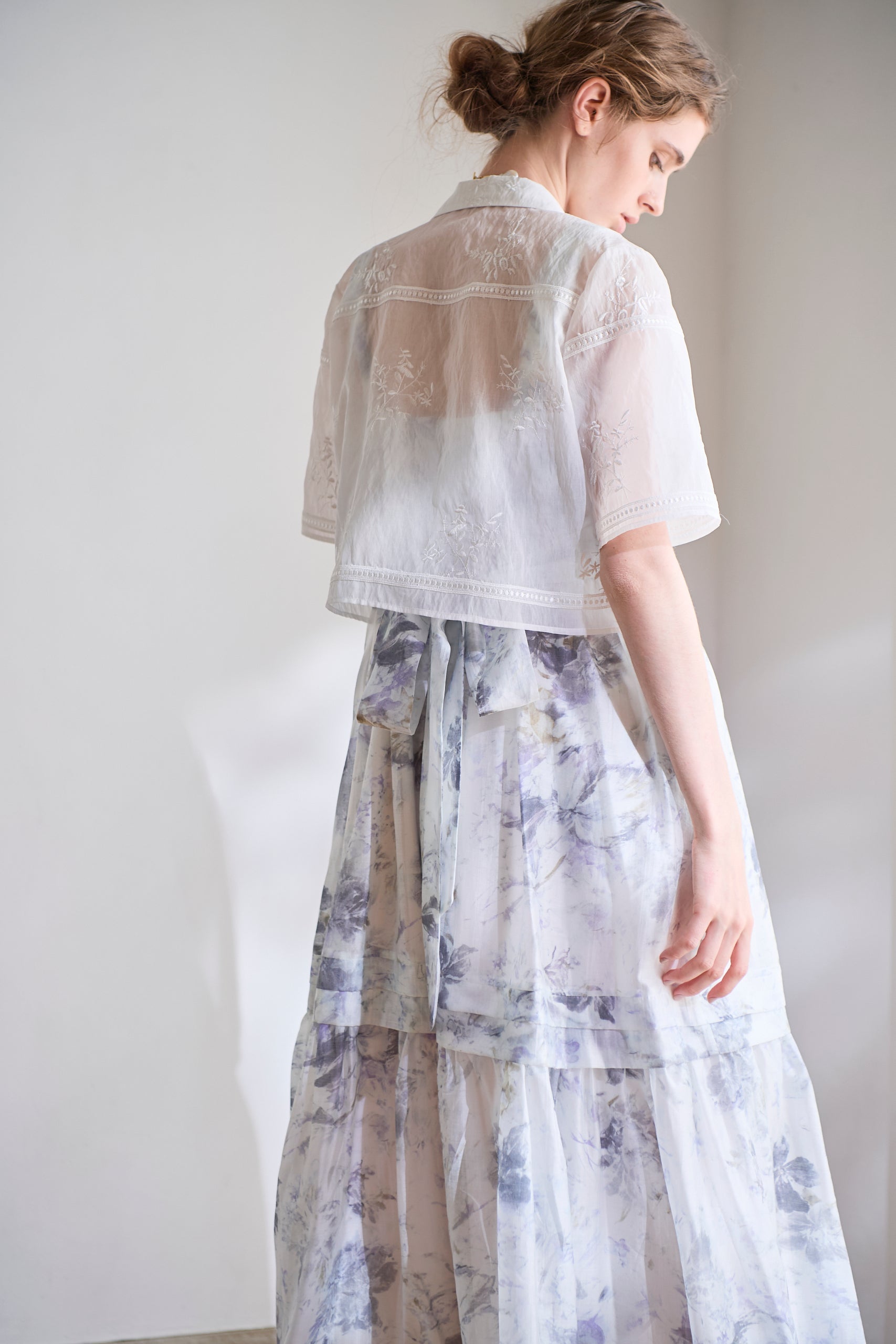 Dolce Vita Lace Shirt<br> -White-