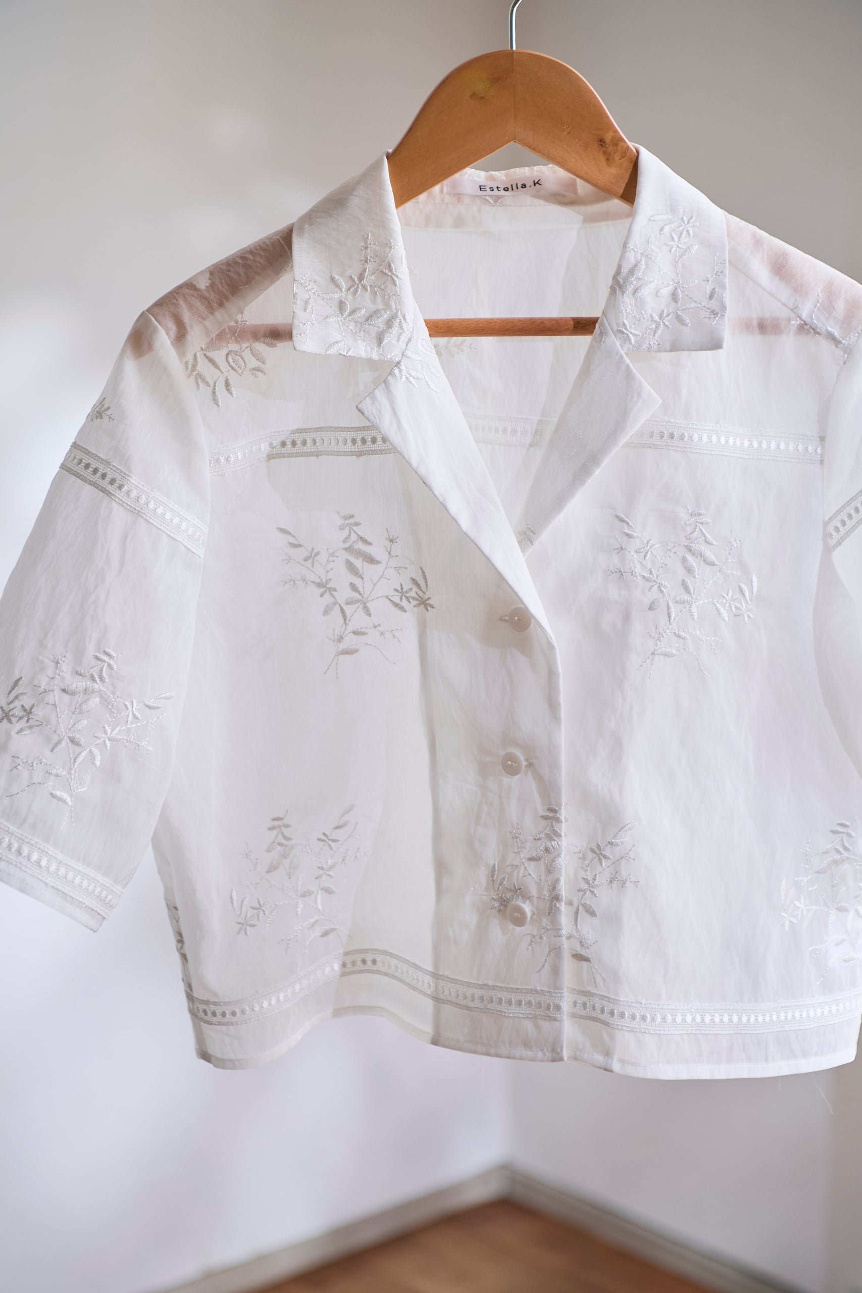 Dolce Vita Lace Shirt<br> -White-