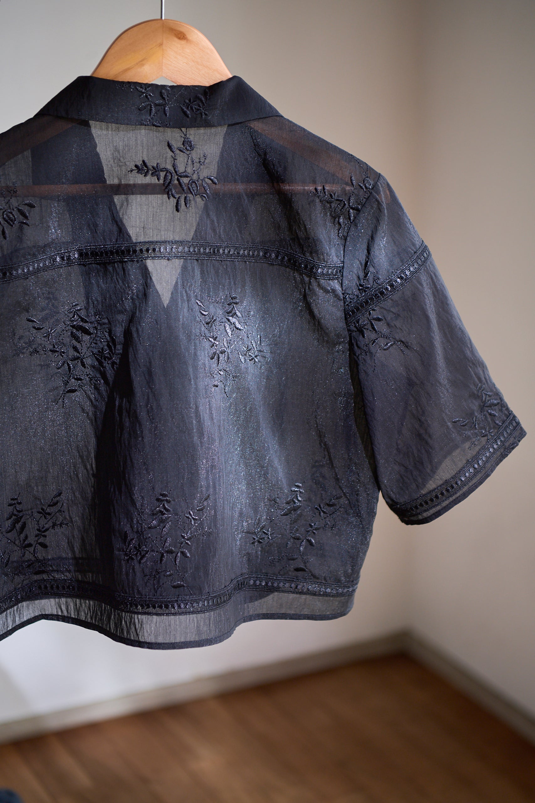 Dolce Vita Lace Shirt<br> -Black-