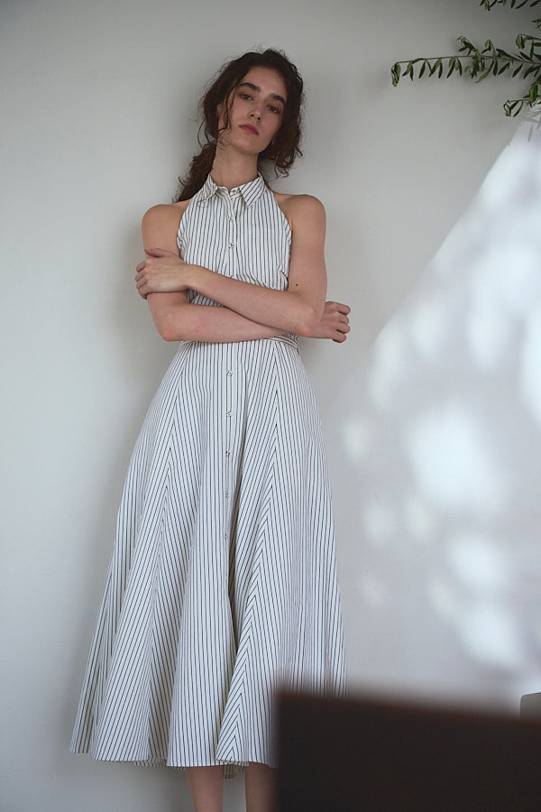 Delina Belted Dress<br> -Black.st-