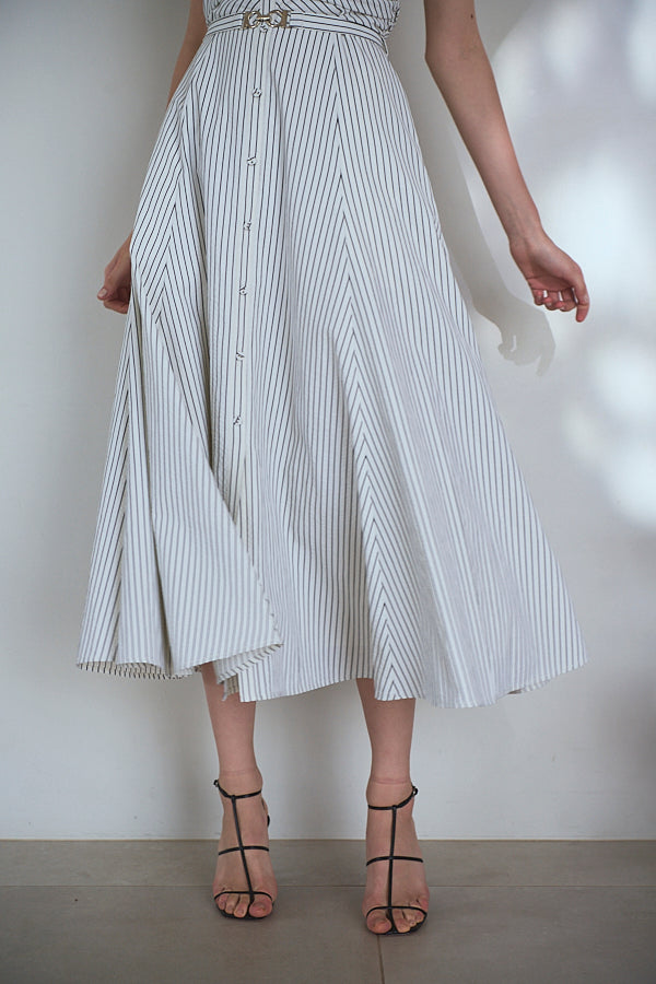 Delina Belted Dress<br> -Black.st-