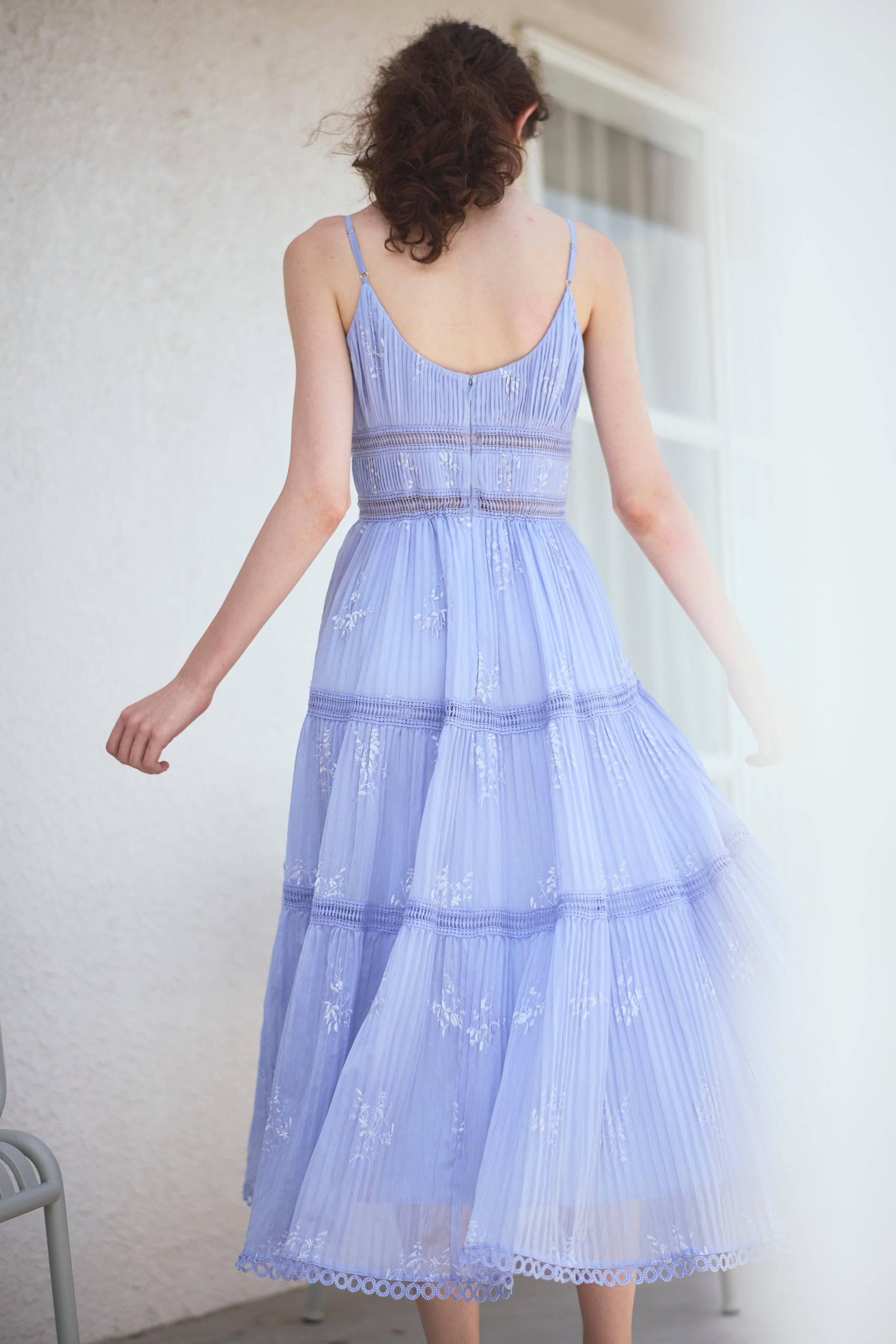 Dolce Vita Pleated Dress<br> -Lavender-