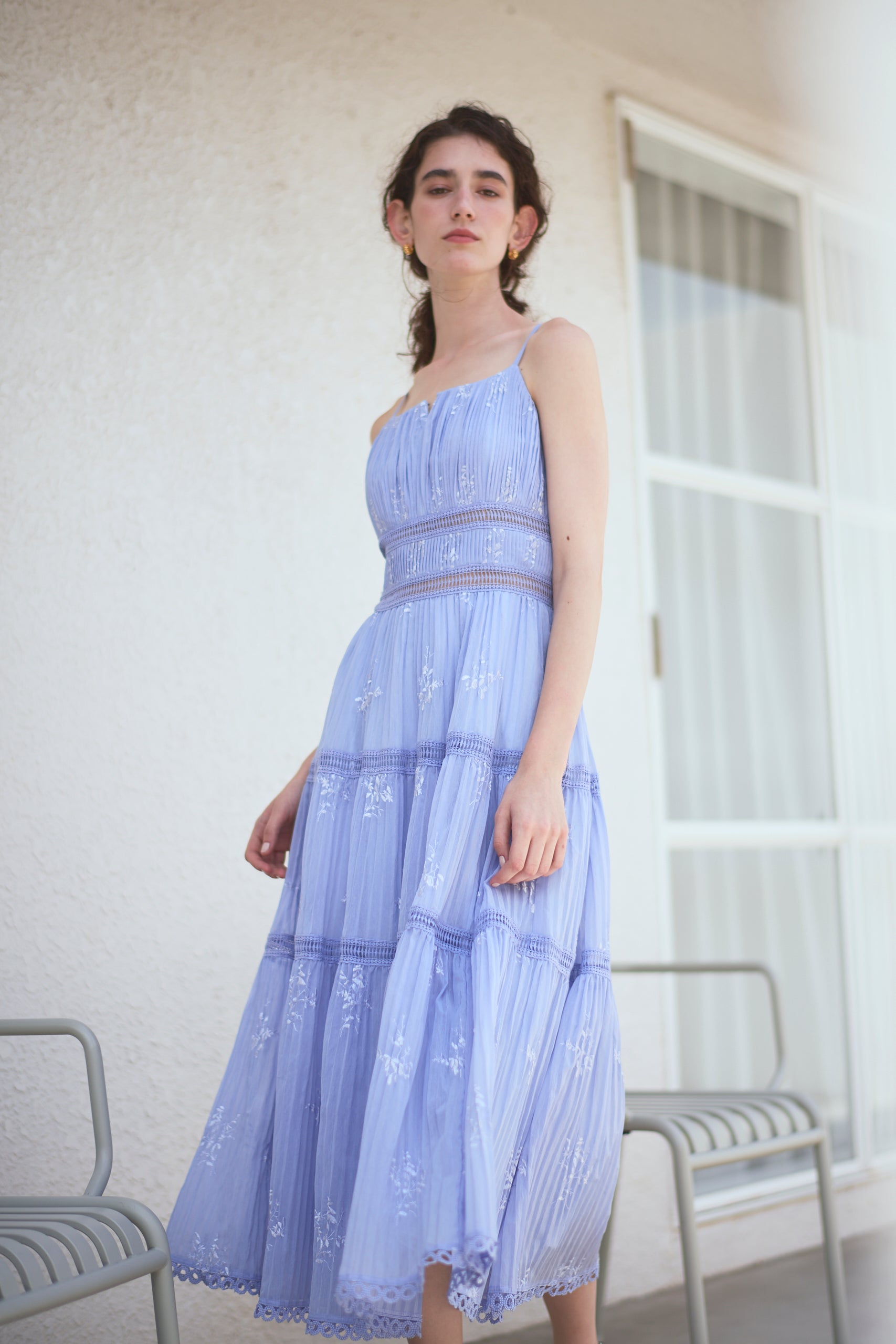 Dolce Vita Pleated Dress<br> -Lavender-