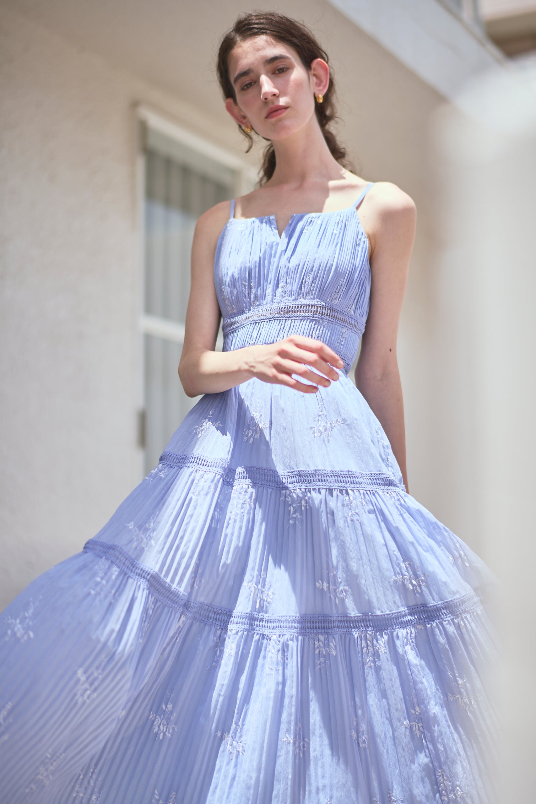 Dolce Vita Pleated Dress<br> -Lavender-