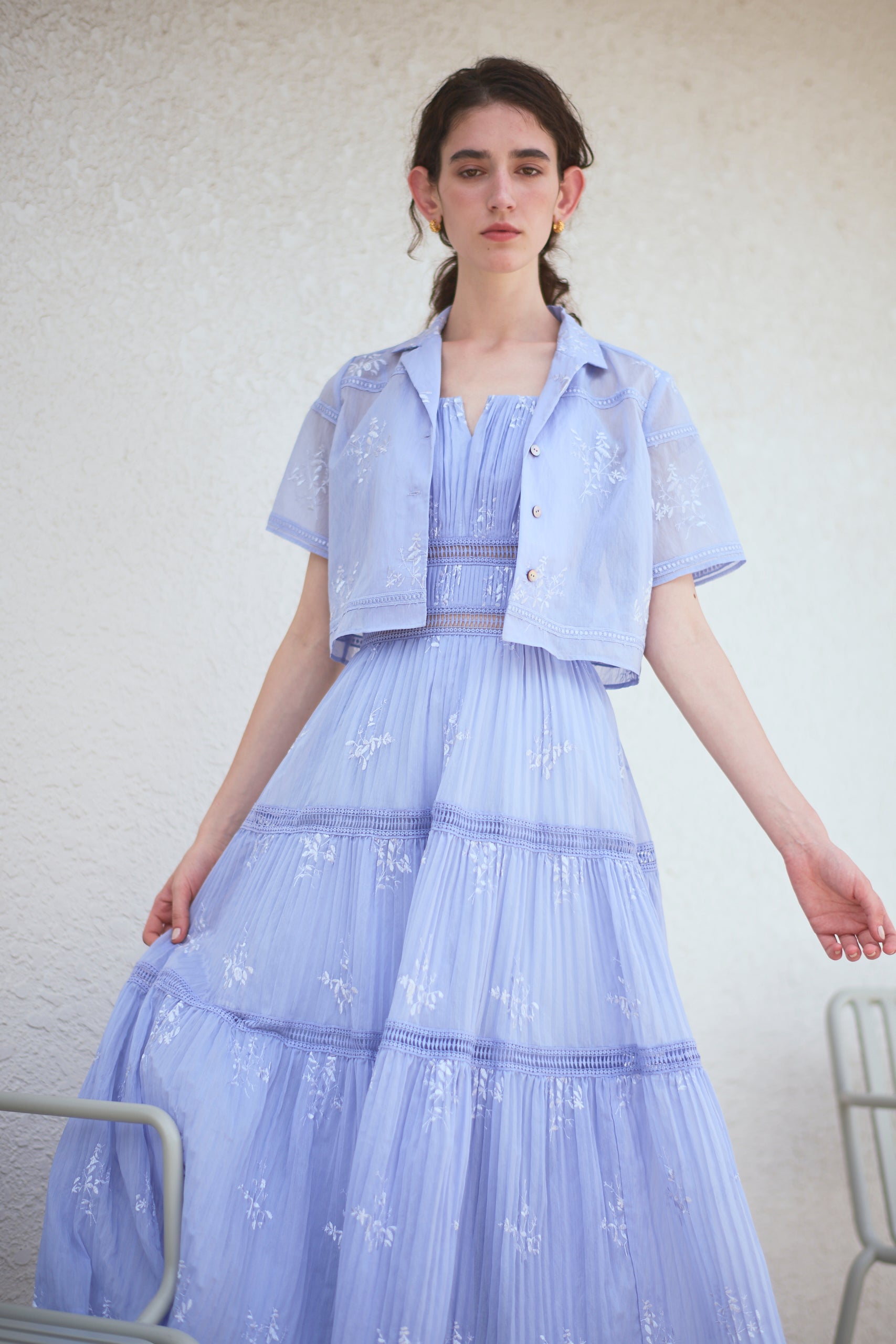 Dolce Vita Lace Shirt<br> -Lavender-