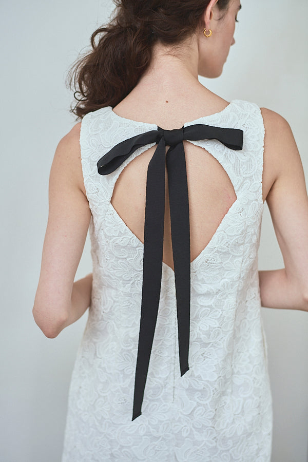 Alice Mini Lace Dress   <br> -WHT-