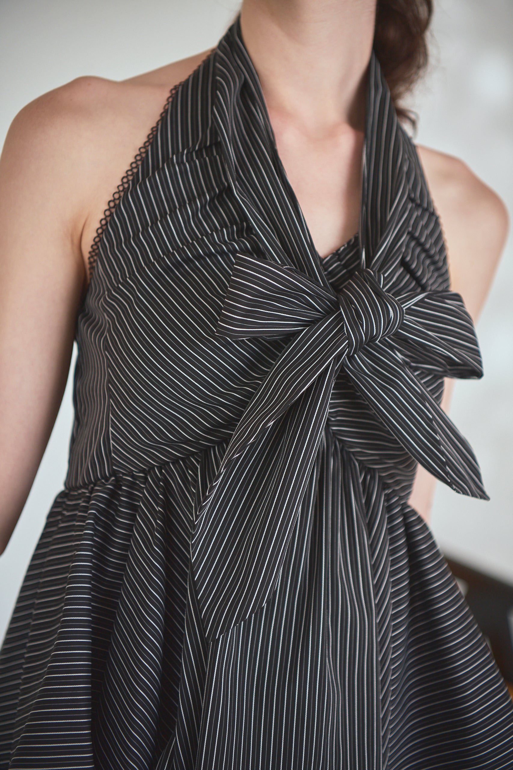 Janessa Top<br> -Black stripe-