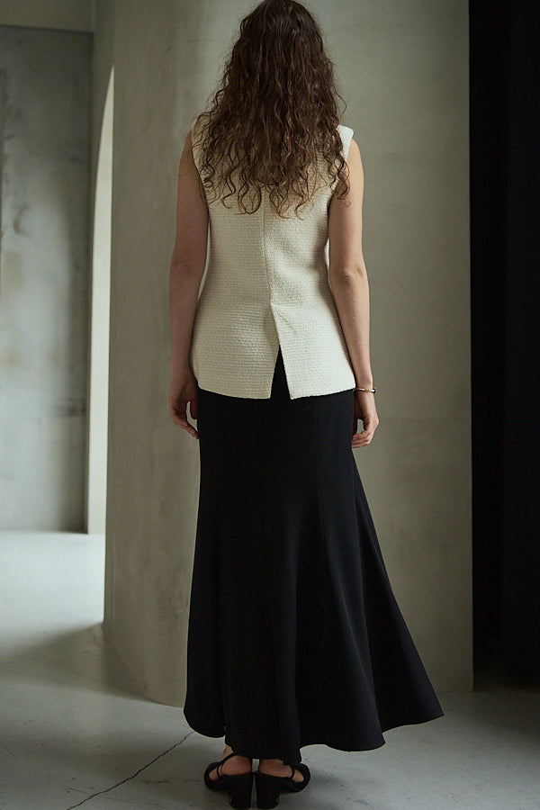 Robe Skirt -Black- 2size