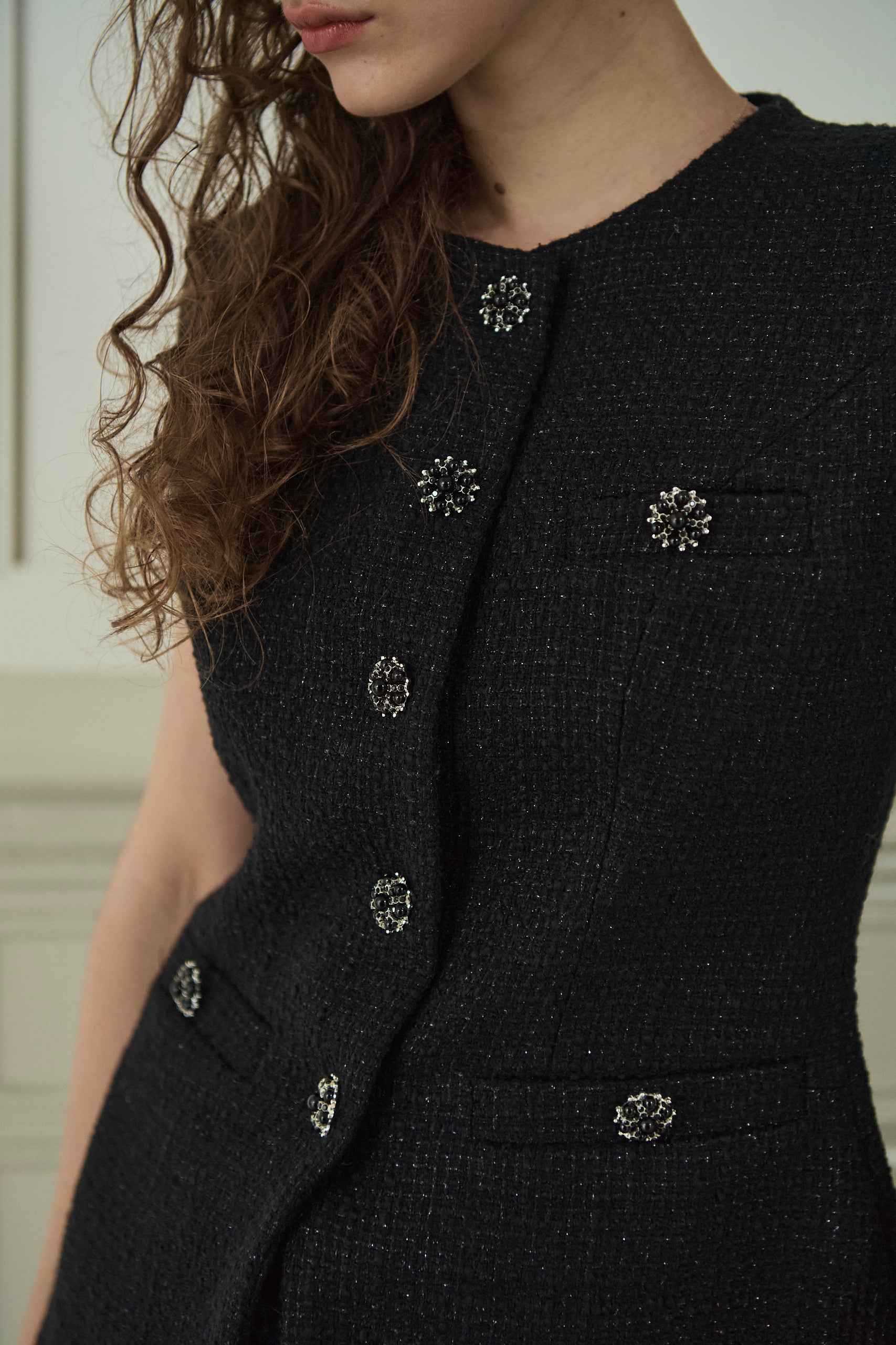 Mabel Vest2 <br>-Black-