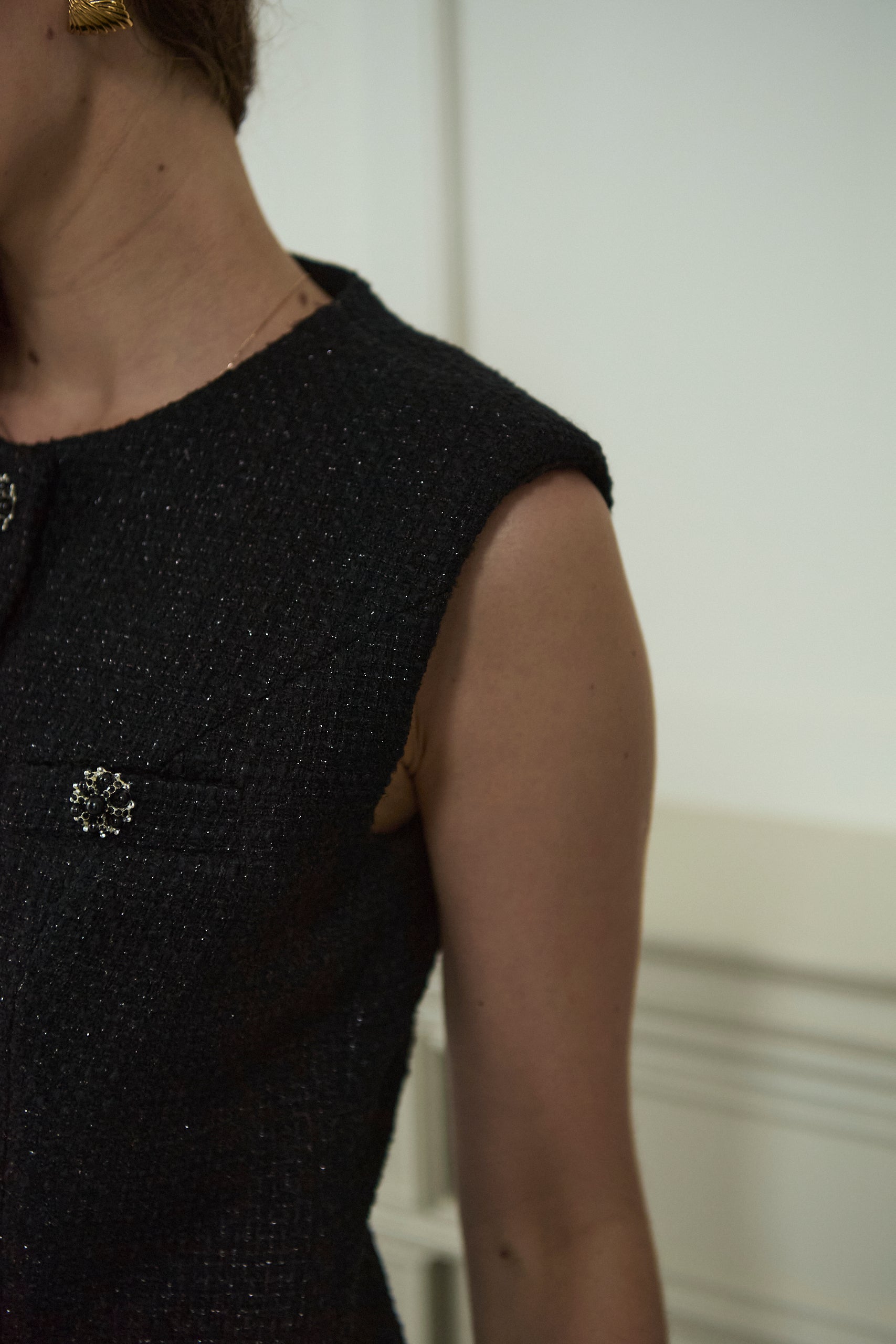 Mabel Vest2 <br>-Black-