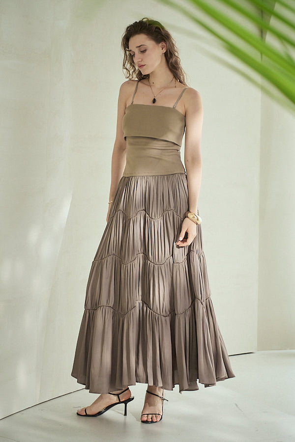 Melinda Dress<br>-Mocha-