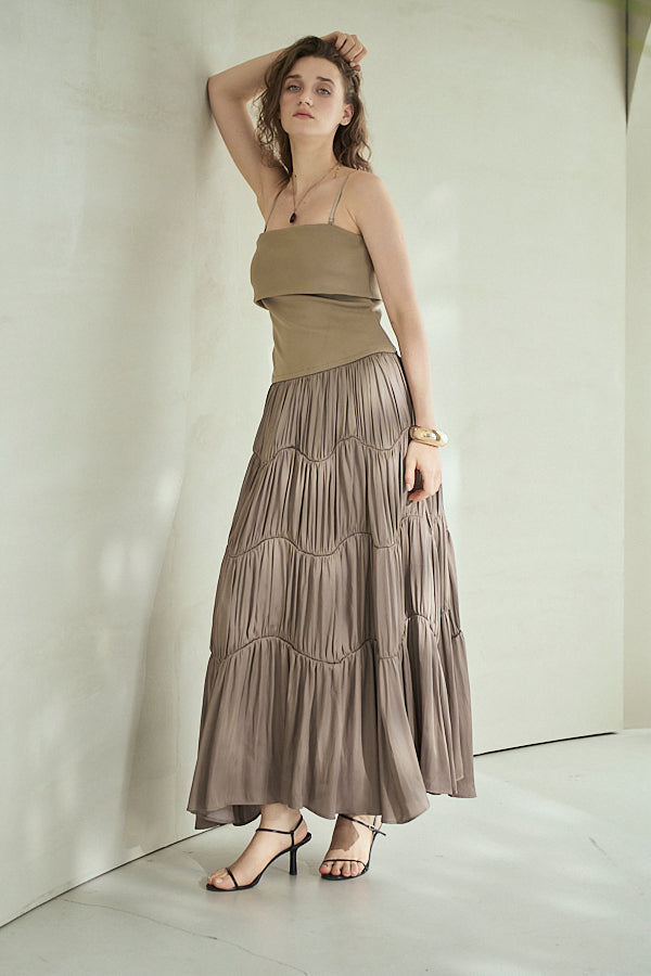 Melinda Dress<br>-Mocha-