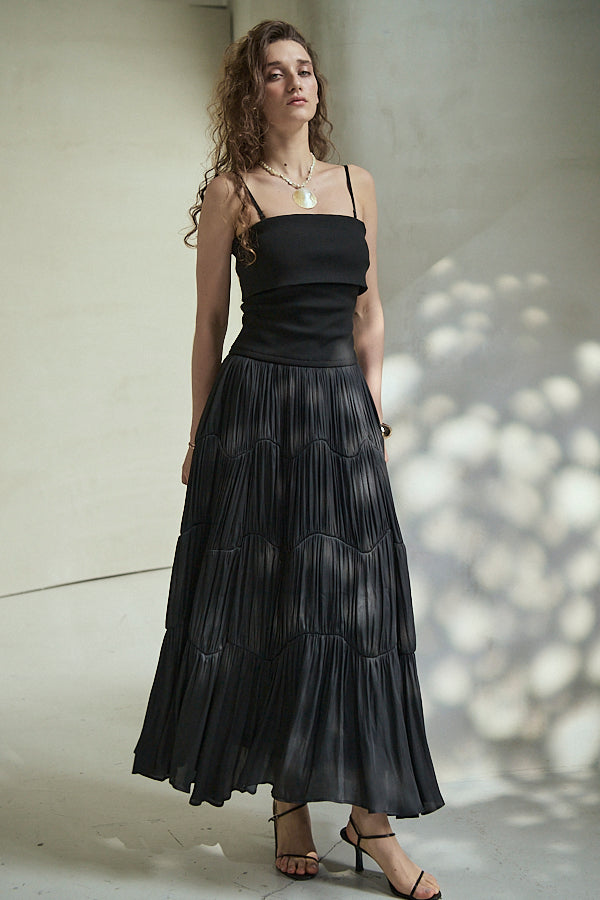 Melinda Dress<br>-Black-