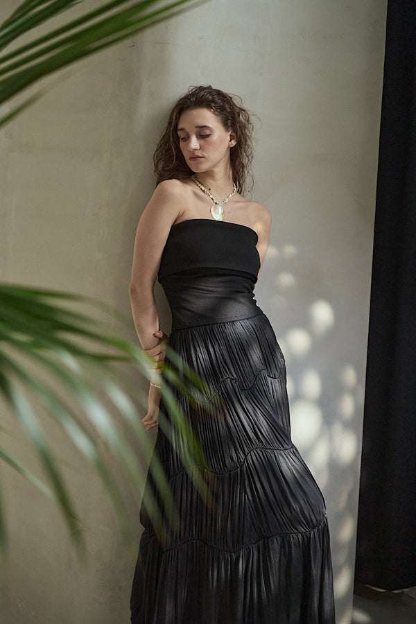 Melinda Dress<br>-Black-