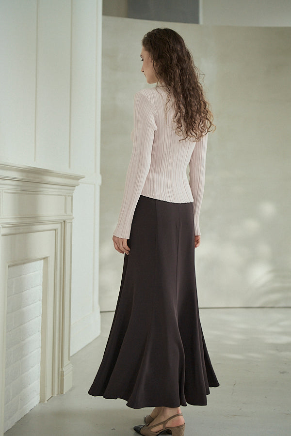 Robe Skirt -Brown- 2size