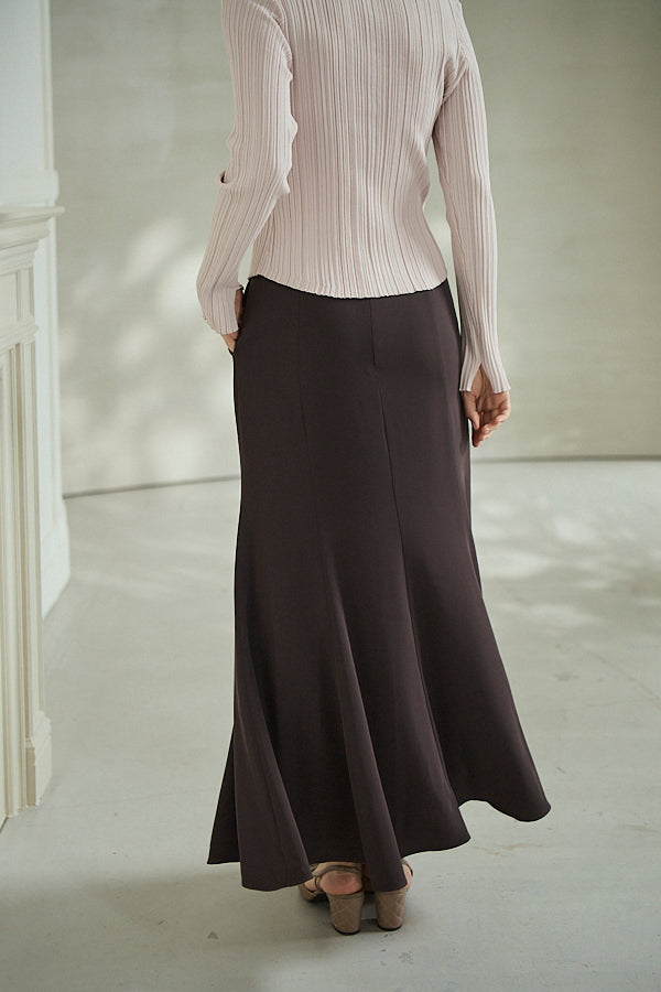 Robe Skirt -Brown- 2size