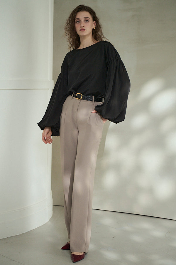 Joplin Sheer Blouse <br>-Black-