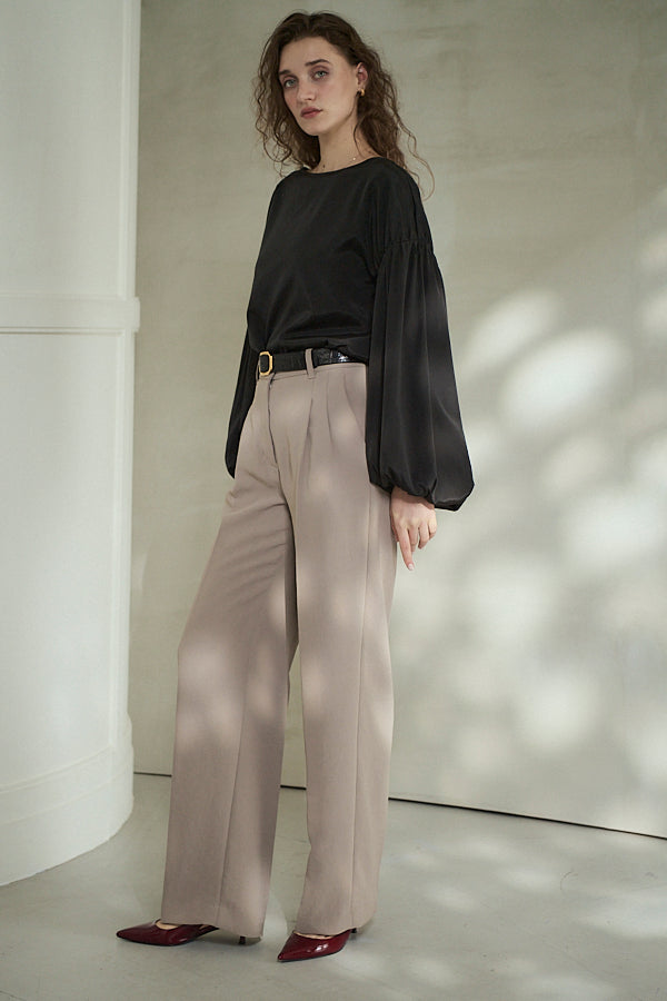 Joplin Sheer Blouse <br>-Black-