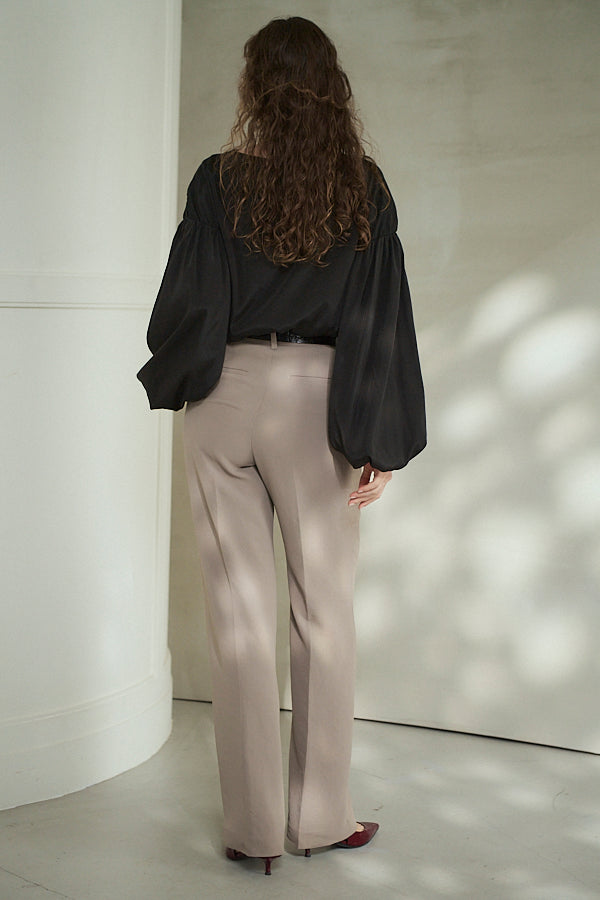 Joplin Sheer Blouse <br>-Black-