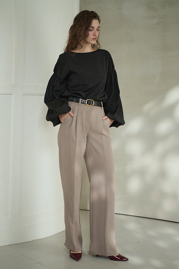 Joplin Sheer Blouse <br>-Black-