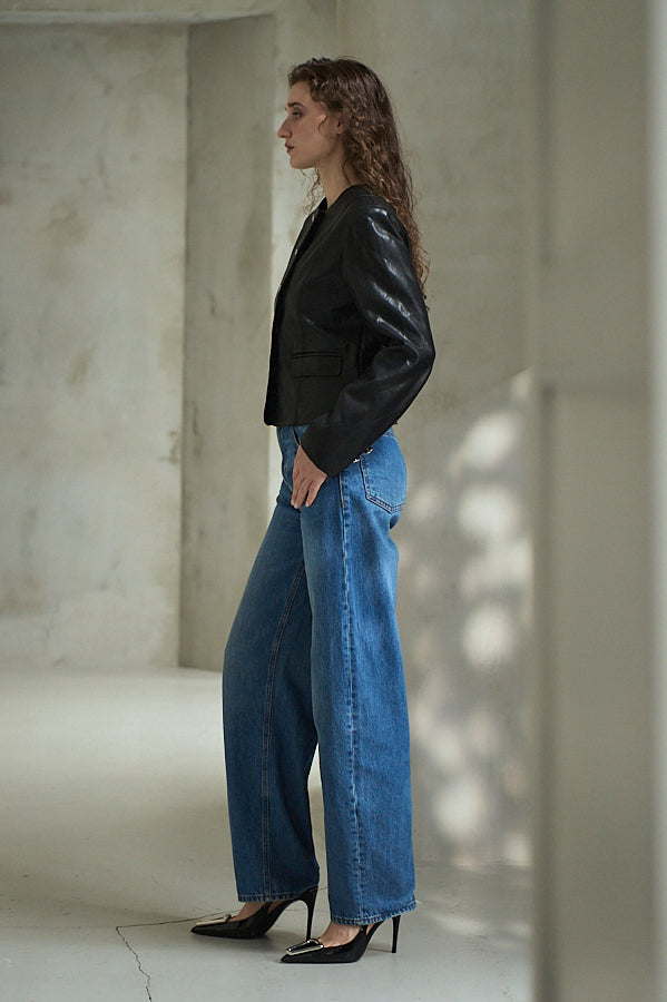 Camelia Quilted Jacket <br>-Black-