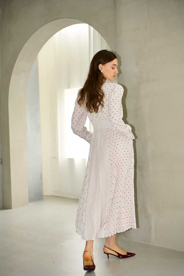 Abby Polka-Dot Dress  <br> -IVO-