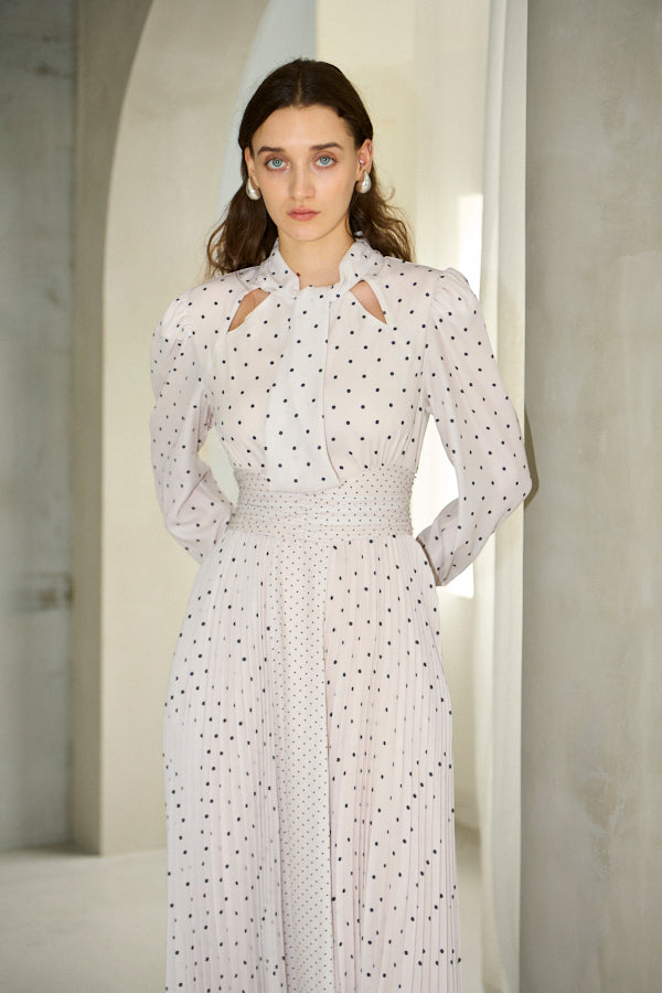 Abby Polka-Dot Dress  <br> -IVO-