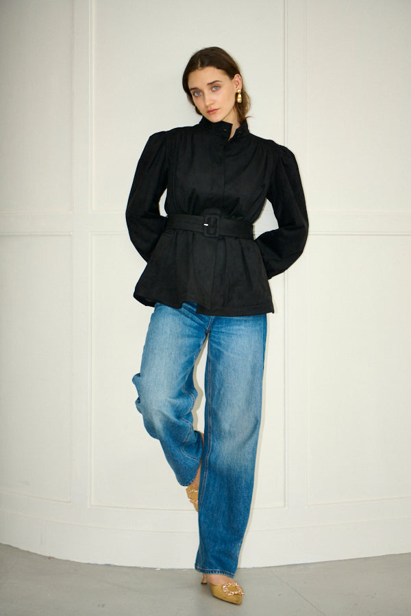 Veneta Jacket <br>-Black-