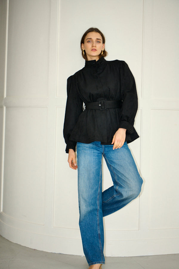 Veneta Jacket <br>-Black-