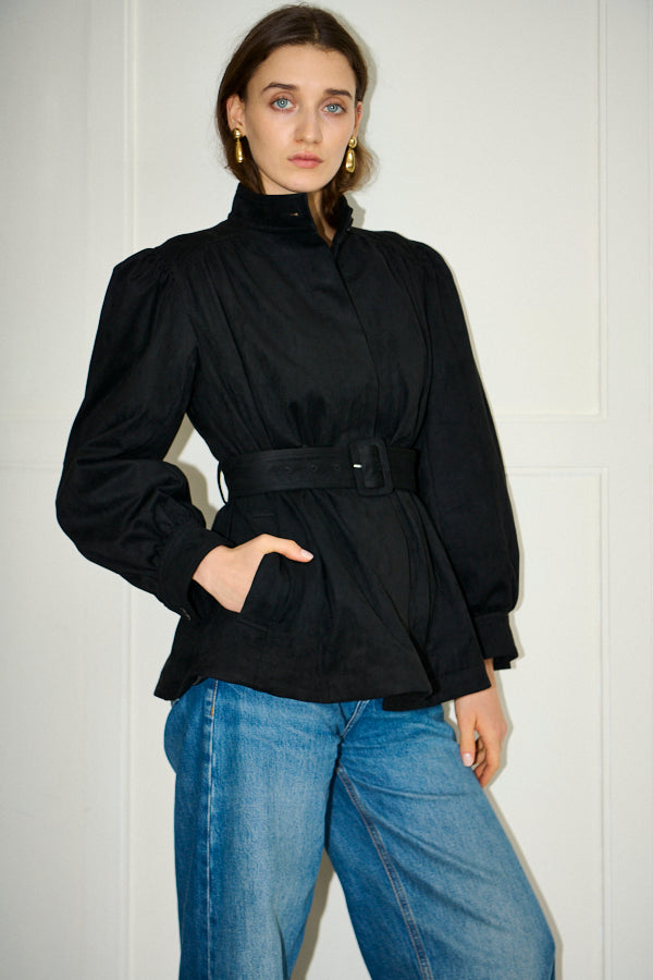 Veneta Jacket <br>-Black-