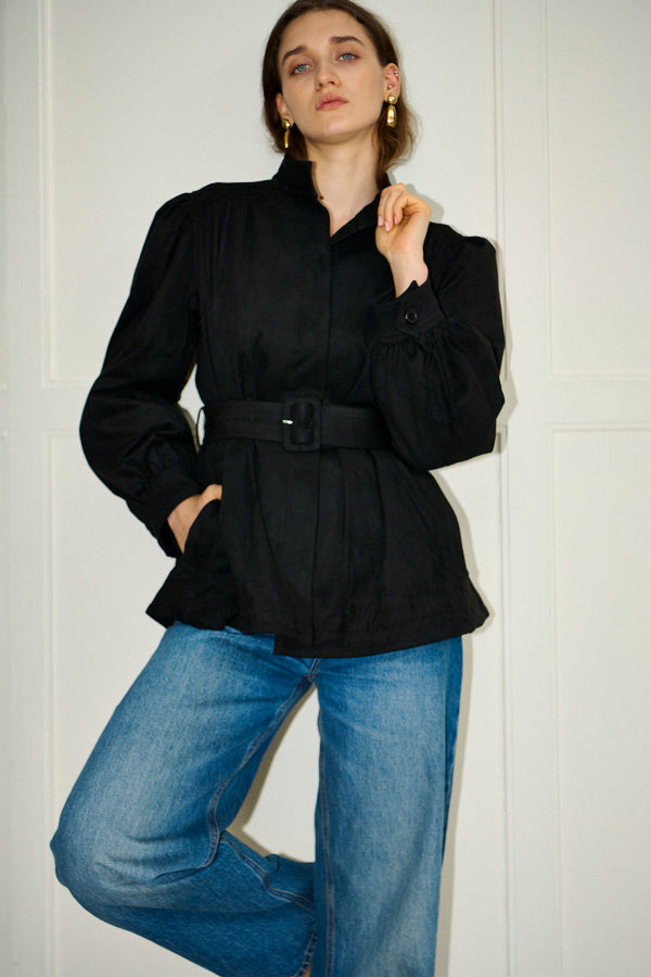 Veneta Jacket <br>-Black-