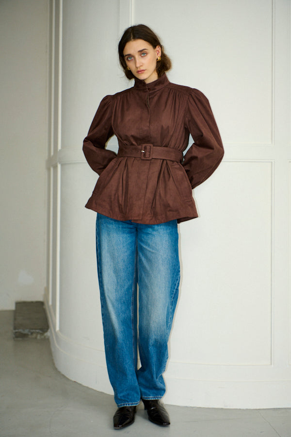 Veneta Jacket <br>-Brown-