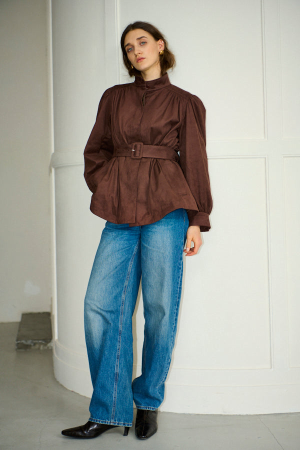 Veneta Jacket <br>-Brown-