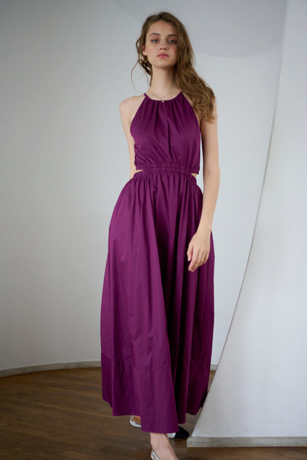 Florence Dress <br> -Grape-