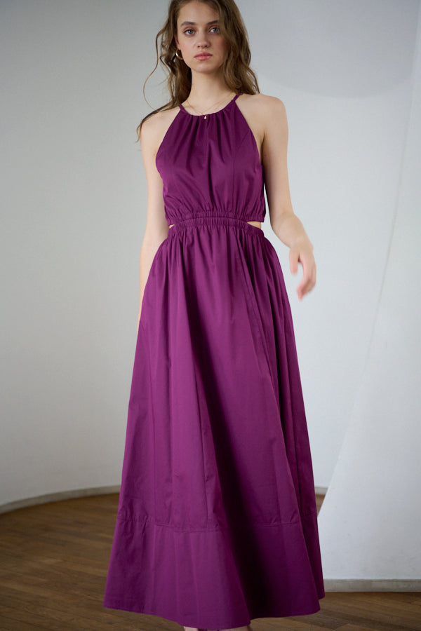 Florence Dress <br> -Grape-