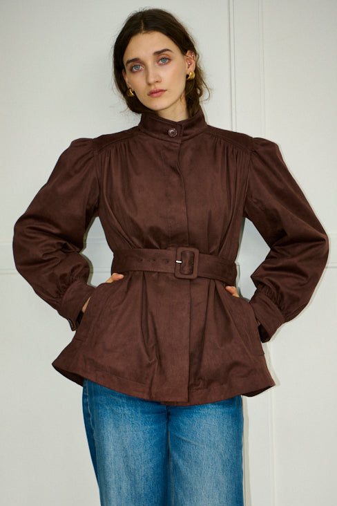 Veneta Jacket <br>-Brown-