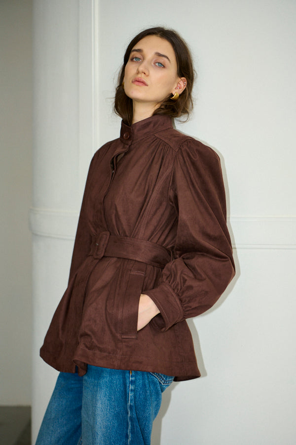 Veneta Jacket <br>-Brown-