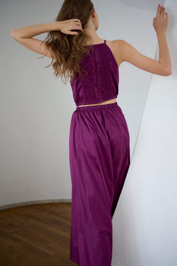 Florence Dress <br> -Grape-