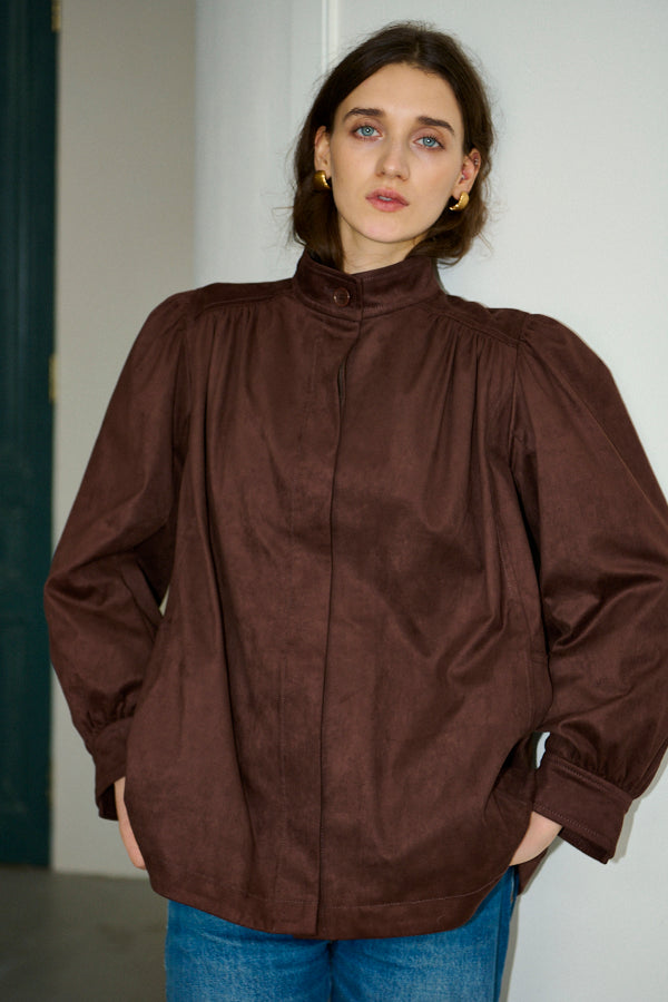 Veneta Jacket <br>-Brown-