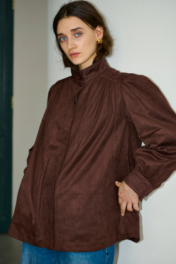 Veneta Jacket <br>-Brown-